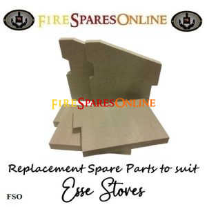 Esse 200 brick set pre 2017 stove spares at www.firesparesonline.co.uk 200-023 - 100-010