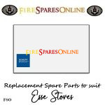 Esse Furnesse Stove Glass 370mm x 345mm stove spares at www.firesparesonline.co.uk