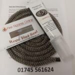 Black Rope seal kit by firesparesonline, Stove door rope seal kit to suit Morso stoves