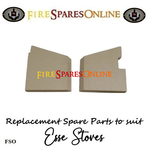 Esse 100 100dd 100KC 150 side bricks 07.2016 100-011b 100-011c stove spares at www.firesparesonline.co.uk