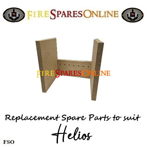 Helios 5 Non Eco Stove Brick Set, 0210202, 0210201 Helios 5 Non Eco Stove Brick Set, 0210202, 0210201