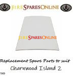 Island 2 glass stove glass - 006-BY18