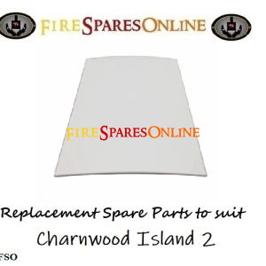 Island 2 glass stove glass - 006-BY18