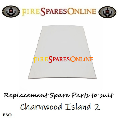 Island 2 glass stove glass - 006-BY18