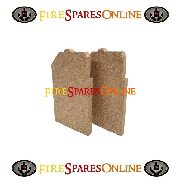 Firefox 8 Eco 2022 Stove Design, Pair side bricks 0210261