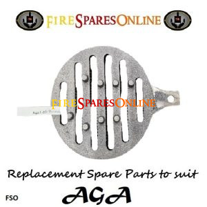 Aga Little Wenlock C1881 Centre Grate - C1881. aga grate jpg