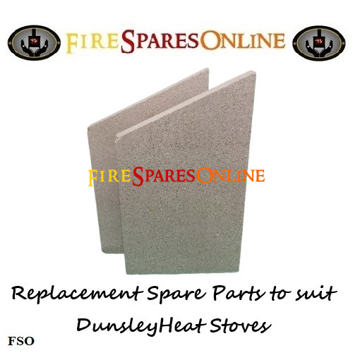 Dunsley Avance 500 Ecodesign 7.5 Side Bricks 02507 at www.firesparesonline.co.uk