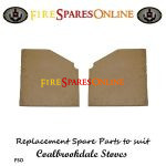 Coalbrookdale Little Wenlock MKI Boiler Stove Side Bricks C1027 - C1029