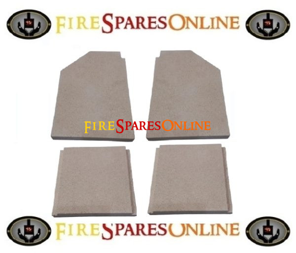 STOVE SIDE LINER, B-125790, END REAR LINER STOVE, B-154430