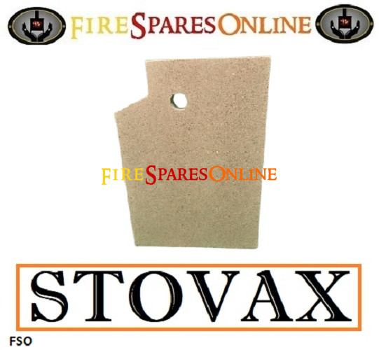 Stockton 4 Wood Burning Stove Eco Left Side Brick CE8495