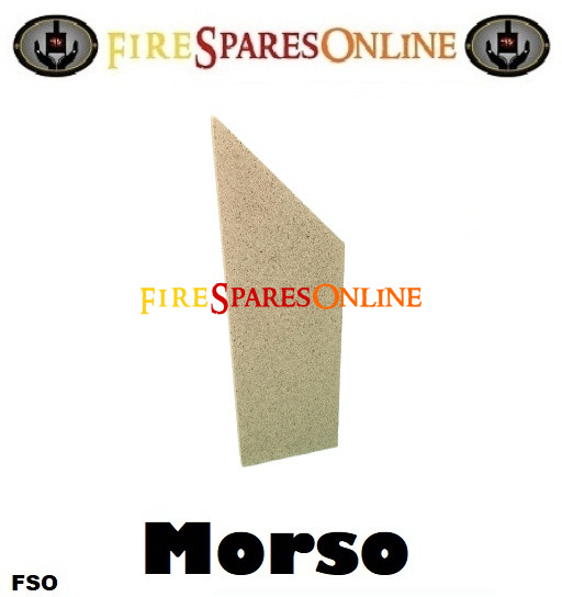 Morso S10-40 Spares - S10 Series, stove spares - Right hand Side Firebrick 2 bricks required - M57100200