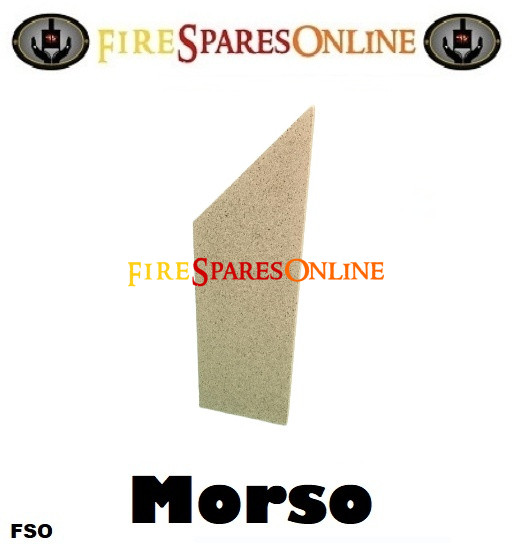 Morso S10-40 Spares - S10 Series, stove spares - Left hand Side Firebrick 2 bricks required - M57100200