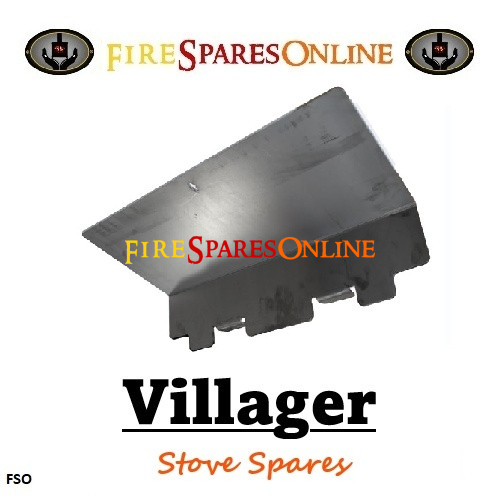 AFS2905 - Villager A Baffle Plate, Steel, Overall width is 545mm, overall depth is 345mm - Fits Stoves AFW, AFW-S2, AFW-S3 ...jpg