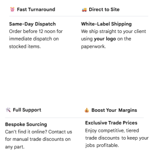 Installer + Sweep Trade Hub